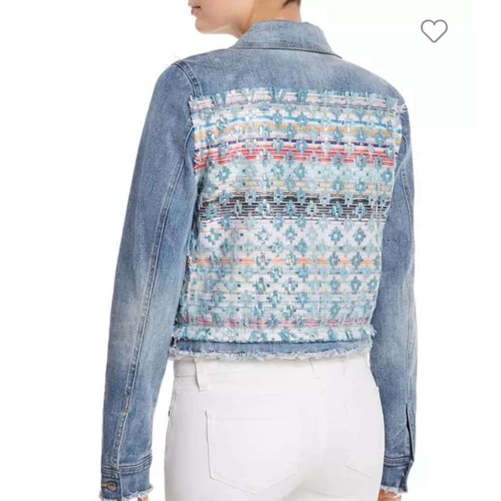 Ramy Brook Murray Denim Jacket Size L
